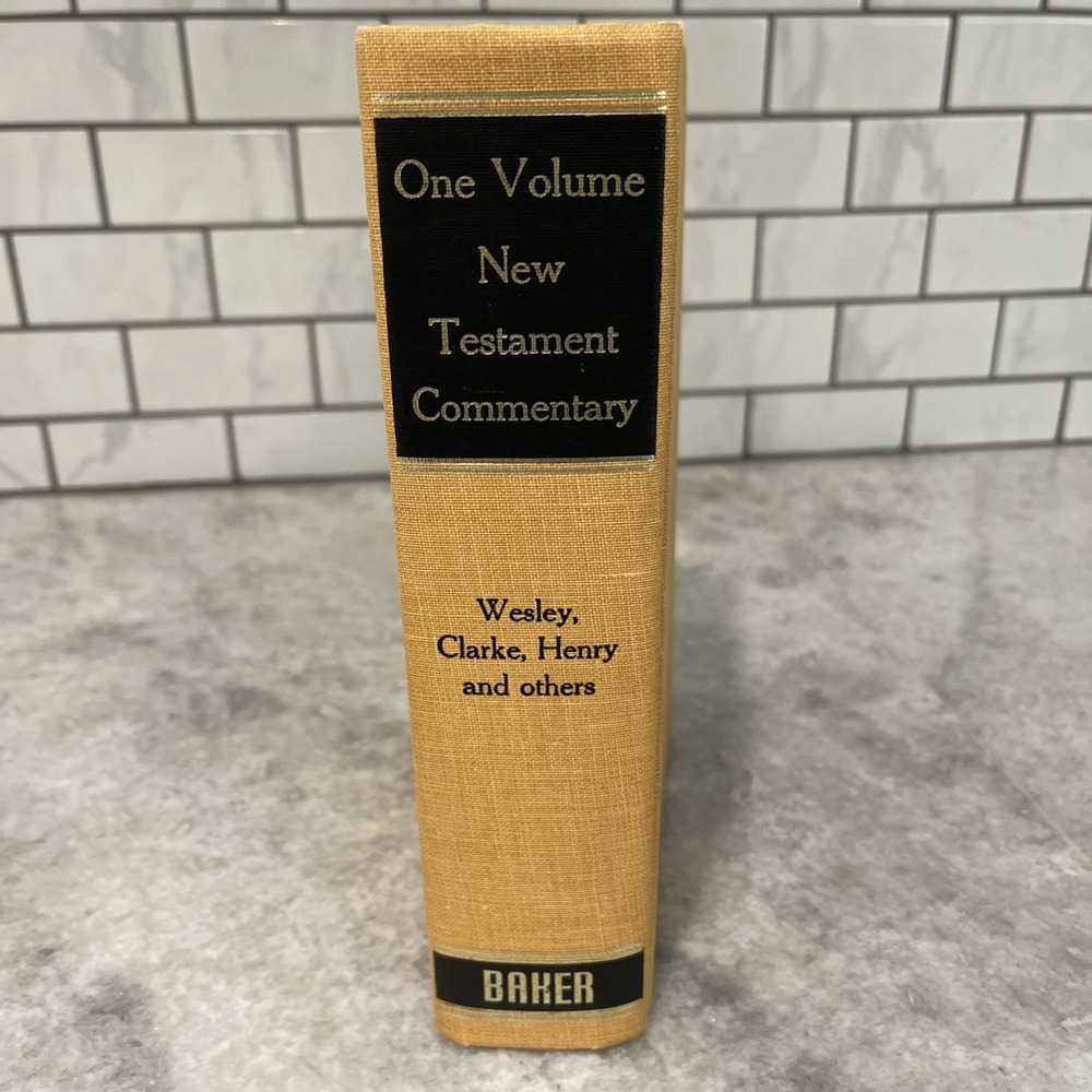 Baker Book House One Volume New Testament Commentary HC Wesley Clarke Henry 1972